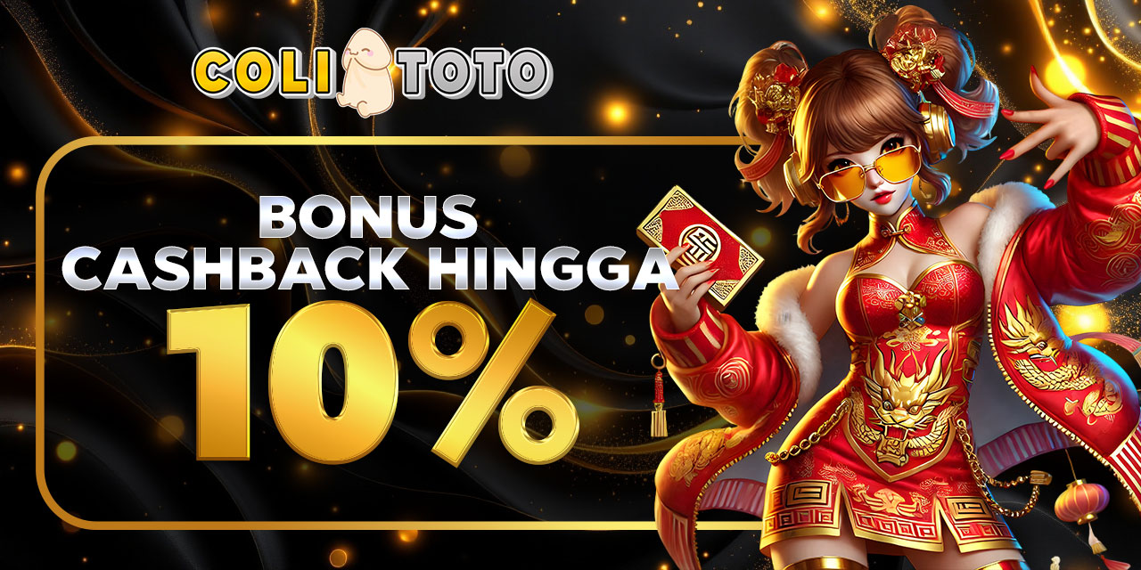 BONUS CASHBACK MINGGUAN UP TO 10%
